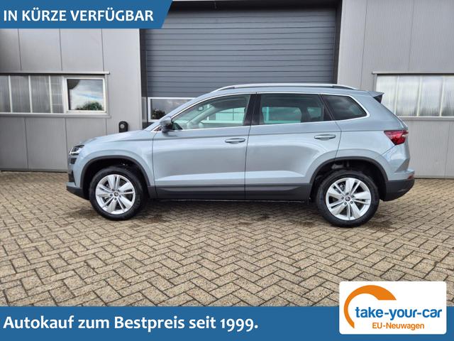 Skoda Karoq - 1.5 TSI 150PS DSG Selection Klimaautomatik Sitzheizung Lenkradheizung ACC PDC v+h R&uuml;ckf.Kamera abg.Scheiben Apple CarPlay Android Auto 17"LM Vorlauffahrzeug
