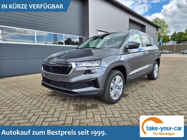Skoda Karoq - 1.5 TSI 150PS DSG Selection Klimaautomatik Sitzheizung Lenkradheizung ACC PDC v+h R&uuml;ckf.Kamera abg.Scheiben Apple CarPlay Android Auto 17"LM Vorlauffahrzeug