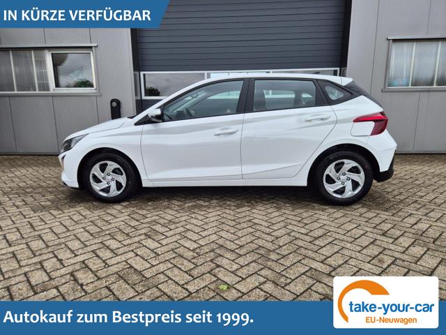 Hyundai i20 - 1.0 T-GDI 90PS Automatik 5-T&uuml;rer Sitzheizung Lenkradheizung R&uuml;ckf.Kamera PDC Klima Apple CarPlay Android Auto Tempomat Touchscreen Vorlauffahrzeug