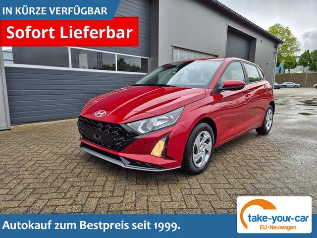 Hyundai i20 - 1.0 T-GDI 90PS Automatik 5-T&uuml;rer Sitzheizung Lenkradheizung R&uuml;ckf.Kamera PDC Klima Apple CarPlay Android Auto Tempomat Touchscreen Vorlauffahrzeug