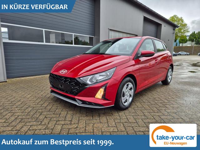 Hyundai i20 - 1.0 T-GDI 90PS Automatik 5-T&uuml;rer Sitzheizung Lenkradheizung R&uuml;ckf.Kamera PDC Klima Apple CarPlay Android Auto Tempomat Touchscreen Vorlauffahrzeug