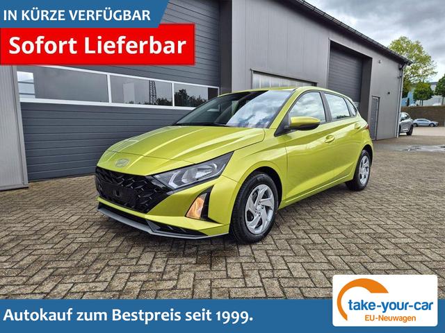Hyundai i20 - 1.0 T-GDI 90PS Automatik 5-T&uuml;rer Sitzheizung Lenkradheizung R&uuml;ckf.Kamera PDC Klima Apple CarPlay Android Auto Tempomat Touchscreen Vorlauffahrzeug