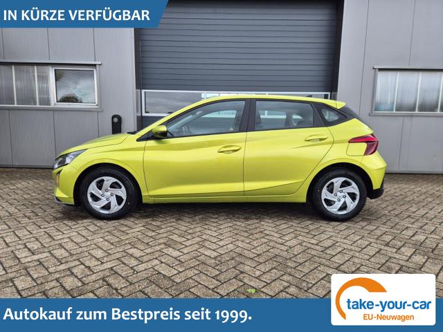 Hyundai i20 - 1.0 T-GDI 90PS Automatik 5-T&uuml;rer Sitzheizung Lenkradheizung R&uuml;ckf.Kamera PDC Klima Apple CarPlay Android Auto Tempomat Touchscreen Vorlauffahrzeug