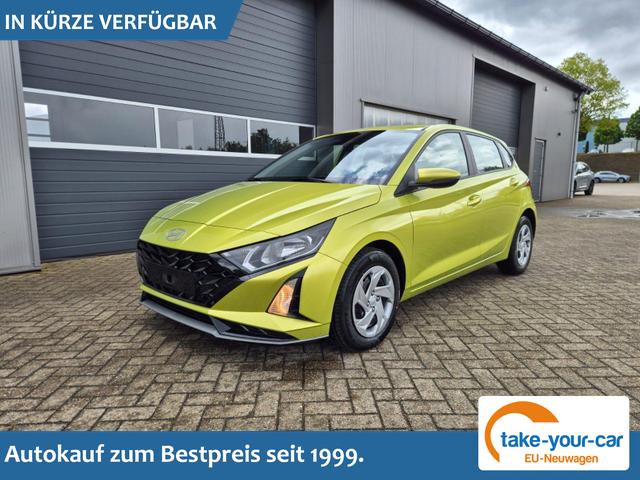 Hyundai i20 - 1.0 T-GDI 90PS Automatik 5-T&uuml;rer Sitzheizung Lenkradheizung R&uuml;ckf.Kamera PDC Klima Apple CarPlay Android Auto Tempomat Touchscreen Vorlauffahrzeug