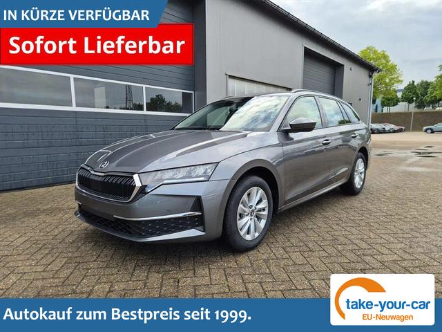 Skoda Octavia Combi - 1.5 TSI 150PS m-HEV DSG Selection AHK Klimaautomatik ACC PDC v+h R&uuml;ckf.Kamera Sitzheizung TWA Apple CarPlay Android Auto 16"LM Vorlauffahrzeug