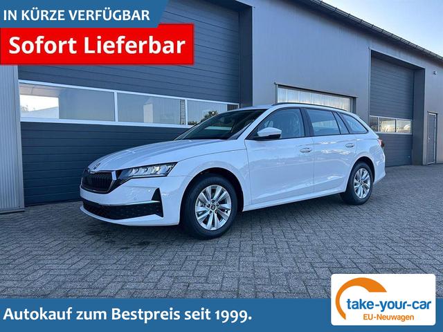 Skoda Octavia Combi - 1.5 TSI 150PS m-HEV DSG Selection AHK Klimaautomatik ACC PDC v+h R&uuml;ckf.Kamera Sitzheizung TWA Apple CarPlay Android Auto 16"LM Vorlauffahrzeug