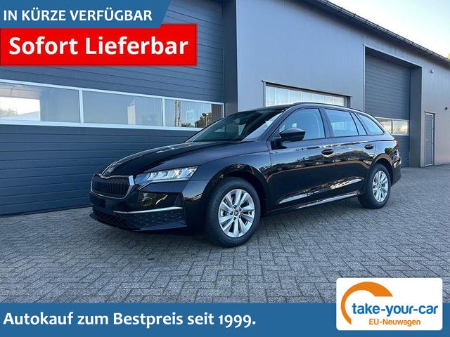 Skoda Octavia Combi - 1.5 TSI 150PS m-HEV DSG Selection AHK Klimaautomatik ACC PDC v+h R&uuml;ckf.Kamera Sitzheizung TWA Apple CarPlay Android Auto 16"LM Vorlauffahrzeug