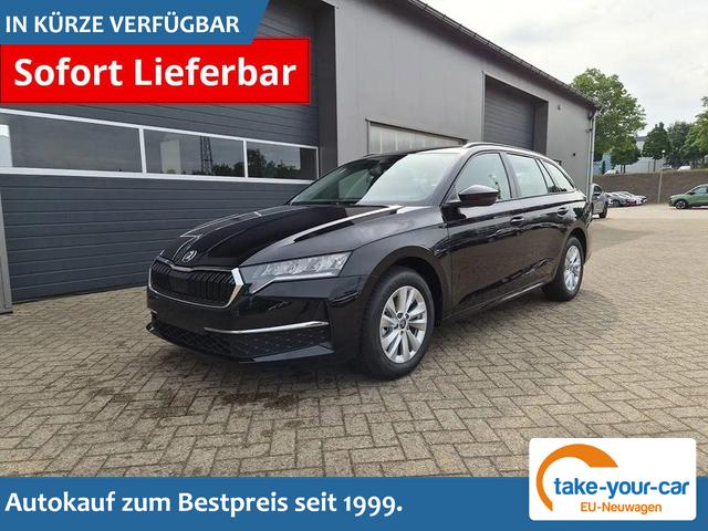 Skoda Octavia Combi - 1.5 TSI 150PS m-HEV DSG Selection AHK Klimaautomatik ACC PDC v+h R&uuml;ckf.Kamera Sitzheizung TWA Apple CarPlay Android Auto 16"LM Vorlauffahrzeug