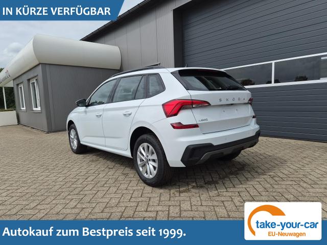 Skoda Kamiq - 1.0 TSI 115PS DSG Selection R&uuml;ckf.Kamera PDC v+h Sitzheizung Klimaautomatik Skoda-Radio Apple CarPlay + Android Auto Tempomat Garantieverl&auml;ngerung 16"LM Vorlauffahrzeug