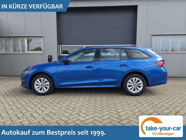 Skoda Octavia Combi - 1.5 TSI 150PS m-HEV DSG Selection AHK Klimaautomatik ACC PDC v+h R&uuml;ckf.Kamera Sitzheizung TWA Apple CarPlay Android Auto 16"LM Vorlauffahrzeug