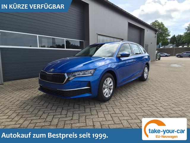 Skoda Octavia Combi - 1.5 TSI 150PS m-HEV DSG Selection AHK Klimaautomatik ACC PDC v+h R&uuml;ckf.Kamera Sitzheizung TWA Apple CarPlay Android Auto 16"LM Vorlauffahrzeug