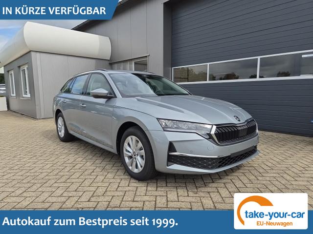 Skoda Octavia Combi - 1.5 TSI 150PS m-HEV DSG Selection AHK Klimaautomatik ACC PDC v+h R&uuml;ckf.Kamera Sitzheizung TWA Apple CarPlay Android Auto 16"LM Vorlauffahrzeug