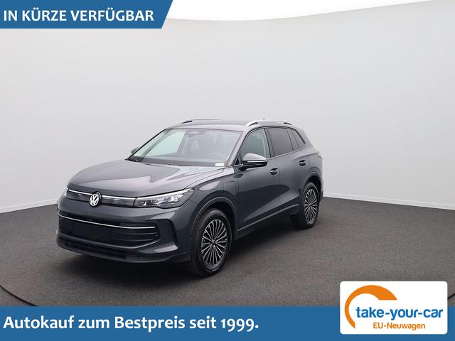 Volkswagen Tiguan - Life 1,5 l eHybrid OPF 204PS DSG elekt.AHK Design Paket LED-Plus-Scheinw. elektr. Heckklappe Sitzheizung Lenkradheizung Frontscheibe beheizb. R&uuml;ckf.Kamera Klimaautomatik VW-Radio Bluetooth wireless Apple CarPlay + Android Auto PDC v+h ACC 2xKeyle Vorlauffahrzeug