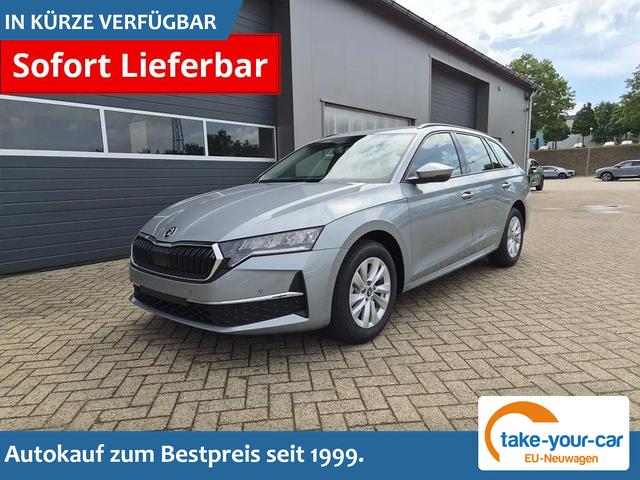 Skoda Octavia Combi - 1.5 TSI 150PS m-HEV DSG Selection AHK Klimaautomatik ACC PDC v+h R&uuml;ckf.Kamera Sitzheizung TWA Apple CarPlay Android Auto 16"LM Vorlauffahrzeug