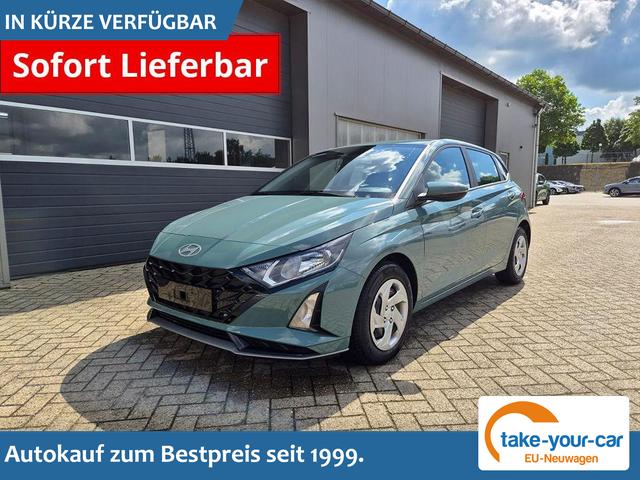 Hyundai i20 - 1.0 T-GDI 90PS 5-t&uuml;rig Sitzheizung Lenkradheizung R&uuml;ckf.Kamera PDC Klima Apple CarPlay Android Auto Tempomat Touchscreen Vorlauffahrzeug