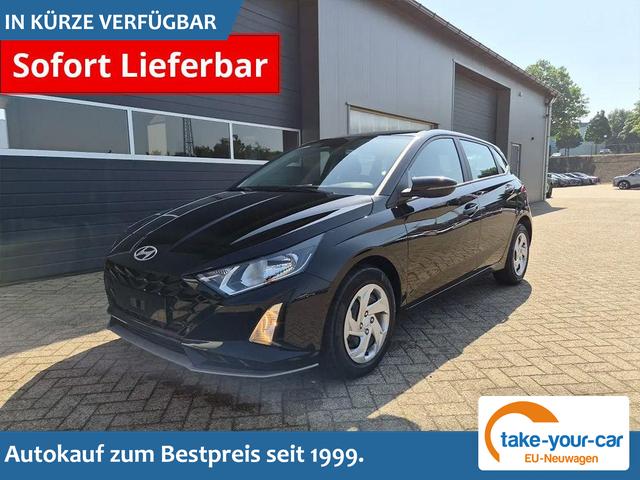 Hyundai i20 - 1.0 T-GDI 90PS Automatik 5-T&uuml;rer Sitzheizung Lenkradheizung R&uuml;ckf.Kamera PDC Klima Apple CarPlay Android Auto Tempomat Touchscreen Vorlauffahrzeug