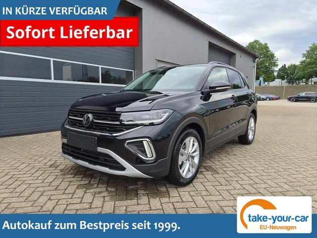 Volkswagen T-Cross - 1.0 TSI 116PS DSG Life AHK (abnehmbar) IQ.LIGHT-LED-Matrix Sitzheizung R&uuml;ckf.Kamera Klimaautomatik Abstandstempomat Apple CarPlay Android Auto Vorlauffahrzeug