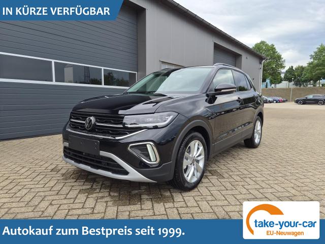 Volkswagen T-Cross - 1.0 TSI 116PS DSG Life AHK (abnehmbar) IQ.LIGHT-LED-Matrix Sitzheizung R&uuml;ckf.Kamera Klimaautomatik Abstandstempomat Apple CarPlay Android Auto Vorlauffahrzeug