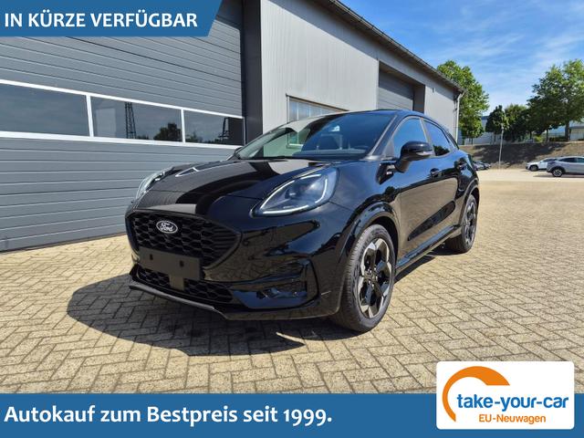 Ford Puma - ST-Line X 1.0 EcoBoost Hybrid 125PS Automatik Premium Leder (Sensico) B+O-Sound elektr. Heckklappe Klimaautomatik Sitzheizung Lenkradheizung Frontscheibe beheizb. Ford-Navi SYNC4 Bluetooth Apple CarPlay Android Auto PDC v+h 18-LM Vorlauffahrzeug