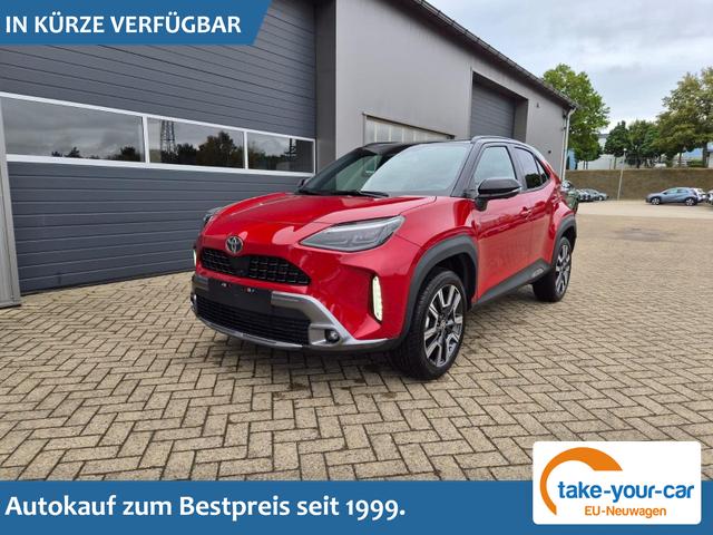 Toyota Yaris Cross - 1.5-l 130PS HEV Automatik Style Matrix-LED 4xKamera elektr. Heckklappe Sitzheizung Lenkradheizung Klimaautomatik Navi Bluetooth wireless Apple CarPlay + Android Auto ACC PDC v+h 18"LM Vorlauffahrzeug