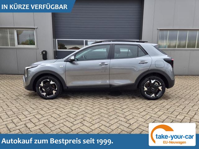 Kia Stonic - 1.0 T-GDI MHEV 115PS NEUES MODELL LED-Scheinwerfer Sitzheizung Lenkradheizung PDC v+h R&uuml;ckf.Kamera Klima Bluetooth Touchscreen Apple CarPlay Android Auto Tempomat 16"LM Vorlauffahrzeug