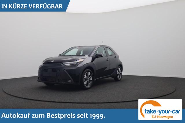 Toyota Aygo X - Pure 1.5 Hybrid 116PS Automatik Sitzheizung Klimaautomatik R&uuml;ckf.Kamera AbstandsTempomat Nebelscheinw. Multifunktionslenkrad Bluetooth Touchscreen Apple CarPlay + Android Auto 2xKeyless Vorlauffahrzeug