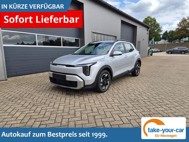 Kia Stonic - 1.0 T-GDI 100PS NEUES MODELL LED-Scheinwerfer Sitzheizung Lenkradheizung PDC v+h R&uuml;ckf.Kamera Klima Bluetooth Touchscreen Apple CarPlay Android Auto Tempomat 16"LM Vorlauffahrzeug