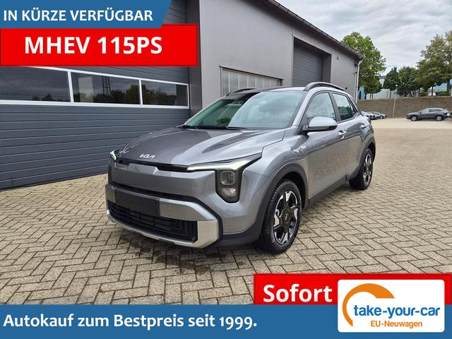 Kia Stonic - 1.0 T-GDI MHEV 115PS NEUES MODELL Sitzheizung Lenkradheizung PDC v+h R&uuml;ckf.Kamera Klima Bluetooth Touchscreen Apple CarPlay Android Auto Tempomat 16"LM Vorlauffahrzeug