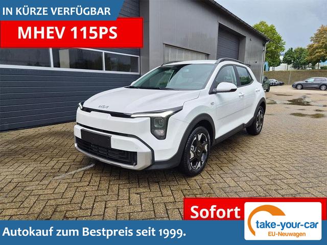 Kia Stonic - 1.0 T-GDI MHEV 115PS NEUES MODELL Sitzheizung Lenkradheizung PDC v+h R&uuml;ckf.Kamera Klima Bluetooth Touchscreen Apple CarPlay Android Auto Tempomat 16"LM Vorlauffahrzeug