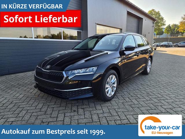 Skoda Octavia Combi - 1.5 TSI 150PS m-HEV DSG Selection AHK Klimaautomatik PDC v+h R&uuml;ckf.Kamera Sitzheizung Apple CarPlay Android Auto 16"LM Vorlauffahrzeug