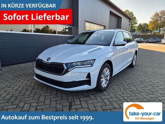 Skoda Octavia Combi - 1.5 TSI 150PS m-HEV DSG Selection AHK Klimaautomatik PDC v+h R&uuml;ckf.Kamera Sitzheizung Apple CarPlay Android Auto 16"LM Vorlauffahrzeug