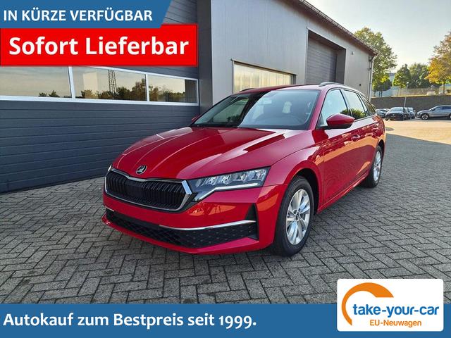 Skoda Octavia Combi - 1.5 TSI 150PS m-HEV DSG Selection AHK Klimaautomatik PDC v+h R&uuml;ckf.Kamera Sitzheizung Apple CarPlay Android Auto 16"LM Vorlauffahrzeug