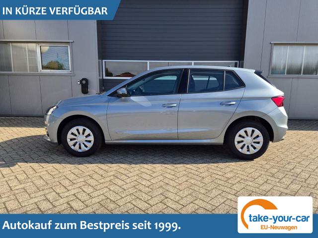 Skoda Fabia - 1.0 TSI 95PS Selection 5-t&uuml;rig R&uuml;ckf.Kamera Parksensoren Sitzheizung Multifunktionslenkrad Klima Skoda-Radio Bluetooth Touchscreen Speedlimiter Nebelsch. Apple CarPlay + Android Auto Vorlauffahrzeug