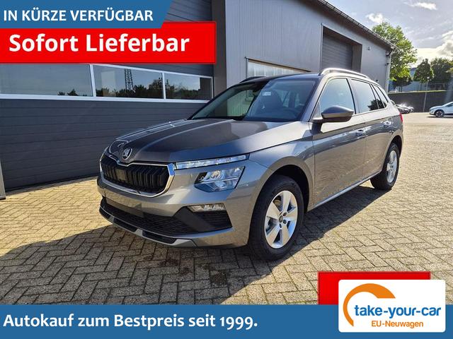 Skoda Kamiq - 1.5 TSI 150PS DSG Selection AHK Klimaautomatik Sitzheizung R&uuml;ckf.Kamera PDC Apple CarPlay + Android Auto Tempomat Garantieverl&auml;ngerung 16"LM Vorlauffahrzeug