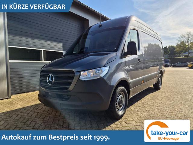 Mercedes-Benz Sprinter - 317 Pro L2H2 2.0 CDi 170PS Automatik 3,5t 3-Sitzer Klimaautomatik Bluetooth DAB Apple CarPlay Android Auto PDC v+h R&uuml;ckf.Kamera Tempomat Ganzj.Reifen Vorlauffahrzeug