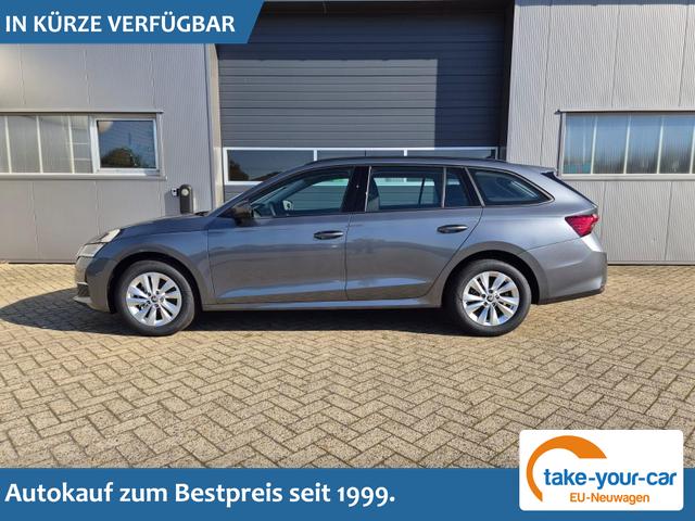Skoda Octavia Combi - 1.5 TSI 150PS m-HEV DSG Selection AHK Klimaautomatik PDC v+h R&uuml;ckf.Kamera Sitzheizung Apple CarPlay Android Auto 16"LM Vorlauffahrzeug