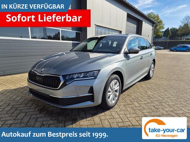 Skoda Octavia Combi - 1.5 TSI 150PS m-HEV DSG Selection AHK Klimaautomatik PDC v+h R&uuml;ckf.Kamera Sitzheizung Apple CarPlay Android Auto 16"LM Vorlauffahrzeug