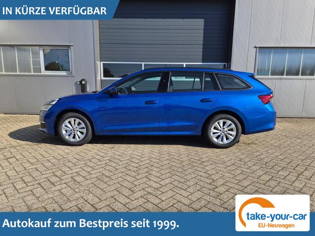 Skoda Octavia Combi - 1.5 TSI 150PS m-HEV DSG Selection AHK Klimaautomatik PDC v+h R&uuml;ckf.Kamera Sitzheizung Apple CarPlay Android Auto 16"LM Vorlauffahrzeug