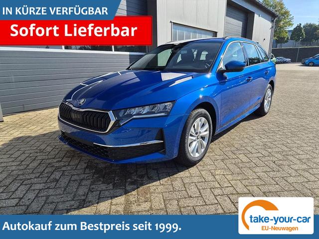 Skoda Octavia Combi - 1.5 TSI 150PS m-HEV DSG Selection AHK Klimaautomatik PDC v+h R&uuml;ckf.Kamera Sitzheizung Apple CarPlay Android Auto 16"LM Vorlauffahrzeug
