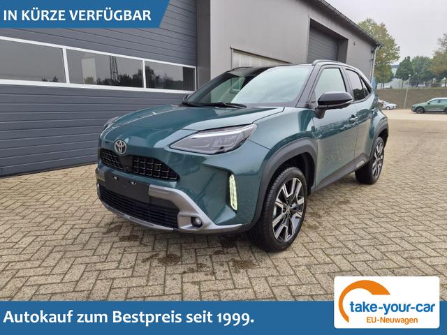 Toyota Yaris - Cross 1.5-l 130PS HEV Automatik Style Matrix-LED 4xKamera elektr. Heckklappe Sitzheizung Lenkradheizung Klimaautomatik Navi Bluetooth wireless Apple CarPlay + Android Auto ACC PDC v+h 18"LM Vorlauffahrzeug