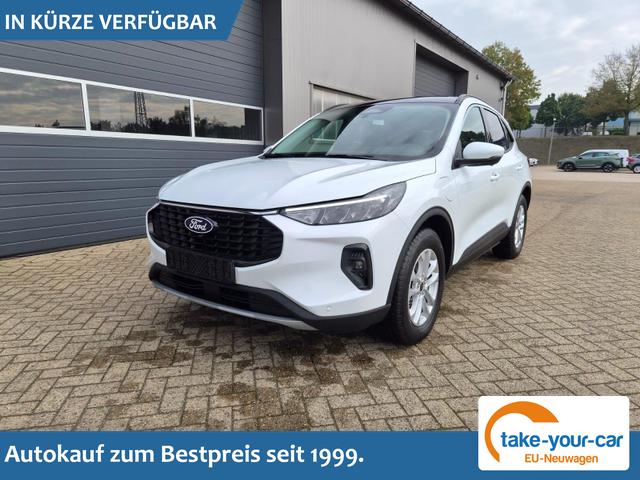 Ford Kuga - Titanium 243PS PHEV Automatik elektr. PanoDach Sitzheizung v+h Lenkradheizung Frontscheibe beheizb. Klimaautomatik Navi SYNC4 Apple CarPlay Android Auto Touchscreen PDC 4xKamera 2xKeyless 17"LM vollelektr. Reichweite 66KM Vorlauffahrzeug