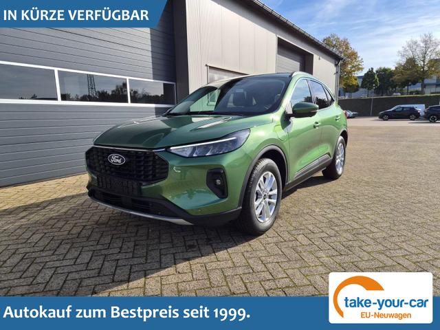 Ford Kuga - Titanium 243PS PHEV Automatik schwenkb. AHK Sitzheizung v+h Lenkradheizung Frontscheibe beheizb. Klimaautomatik Navi SYNC4 Apple CarPlay Android Auto Touchscreen PDC 4xKamera 2xKeyless 17"LM vollelektr. Reichweite 66KM Vorlauffahrzeug