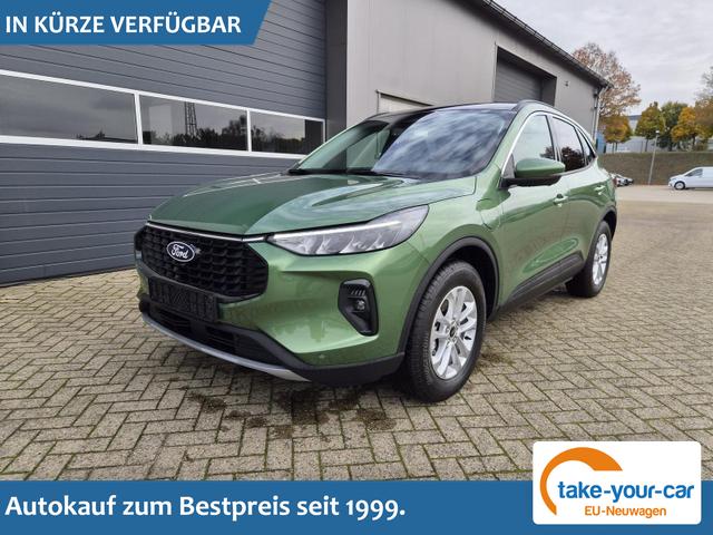 Ford Kuga - Titanium 243PS PHEV Automatik schwenkb. AHK elektr. PanoDach Sitzheizung v+h Lenkradheizung Frontscheibe beheizb. Klimaautomatik Navi SYNC4 Apple CarPlay Android Auto Touchscreen PDC 4xKamera 2xKeyless 17"LM vollelektr. Reichweite 66KM Vorlauffahrzeug