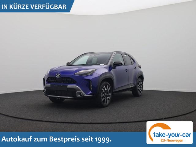 Toyota Yaris Cross - 1.5-l 130PS HEV Automatik Style Matrix-LED 4xKamera elektr. Heckklappe Sitzheizung Lenkradheizung Klimaautomatik Navi Bluetooth wireless Apple CarPlay + Android Auto ACC PDC v+h 18"LM Vorlauffahrzeug