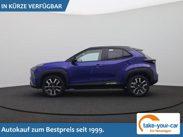Toyota Yaris Cross - 1.5-l 130PS HEV Automatik Style Matrix-LED 4xKamera elektr. Heckklappe Sitzheizung Lenkradheizung Klimaautomatik Navi Bluetooth wireless Apple CarPlay + Android Auto ACC PDC v+h 18"LM Vorlauffahrzeug