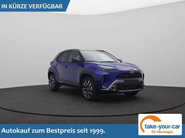 Toyota Yaris Cross - 1.5-l 130PS HEV Automatik Style Matrix-LED 4xKamera elektr. Heckklappe Sitzheizung Lenkradheizung Klimaautomatik Navi Bluetooth wireless Apple CarPlay + Android Auto ACC PDC v+h 18"LM Vorlauffahrzeug