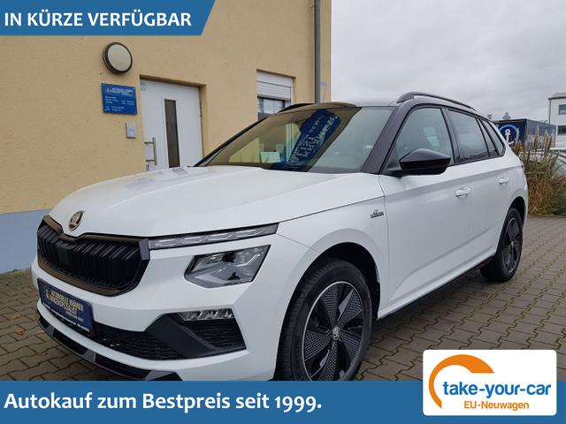 Skoda Kamiq - Monte Carlo 5J.G. AHK Elektr. Heckklappe Doppelter Ladeboden Klimaauto Virt.Cockpit Matrix Kessy PDC v+h Vorlauffahrzeug