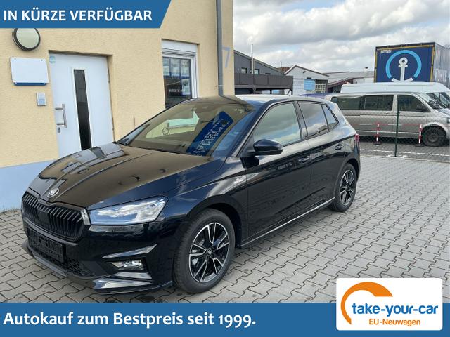 Skoda Fabia - Monte Carlo 5J. Garantie Doppelter Ladeboden Klimaauto 16 Zoll LM Bi-LED Kamera Kessy Vorlauffahrzeug