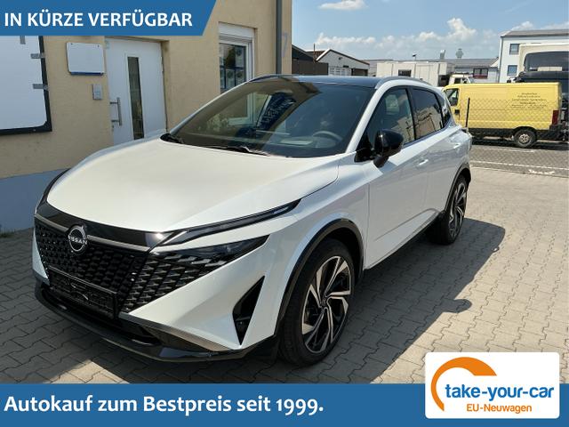 Nissan Qashqai - Tekna+ Alarmanlage 360&deg;-Kamera PDC v+h LED-Scheinwerfer 2-Zonen-Klimaauto. Massagesitze Vorlauffahrzeug