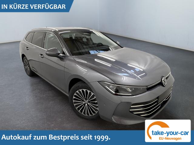 Volkswagen Passat Variant - Elegance 2.0 TDI 150PS 110kW EVO SCR DSG7 2026 +AHK+AKUSTIK+360+TRAVEL ASSIST Vorlauffahrzeug